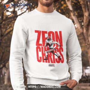 zeon chriss caricature louisiana football shirt sweatshirt