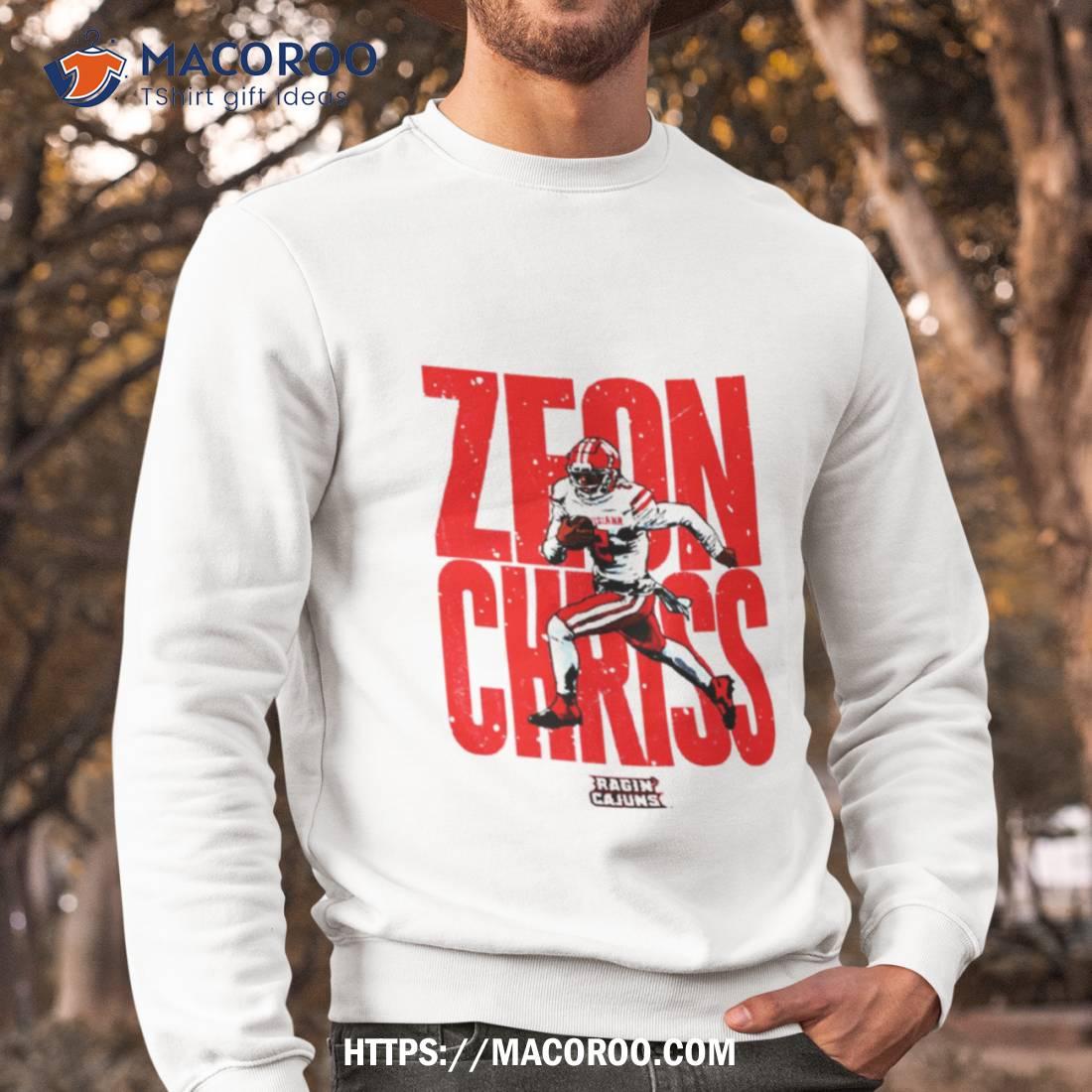 Zeon Chriss Caricature Louisiana Football shirt - Guineashirt Premium ™ LLC