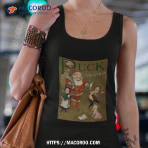 1901 puck magazine christmas issue santa shirt tank top 4