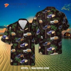 1949 Ford Woody Wagon Hawaiian Shirt