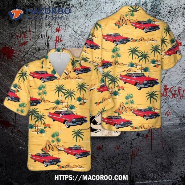 1958 Plymouth Fury Hawaiian Shirt