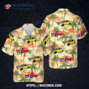 1966 Pontiac Gto Restomod Hawaiian Shirt