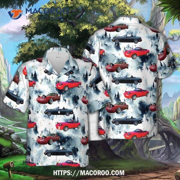 1994 Miata Christmas Hawaiian Shirt