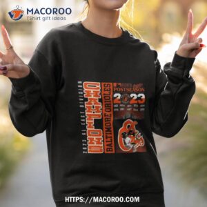 2023 al east division champions baltimore orioles postseason shirt sweatshirt 2