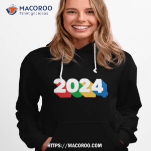 2024 colorful happy new year shirt hoodie 1