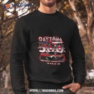 2024 Daytona 500 Checkered Flag Sports Patriotic The Great American Race Shirt