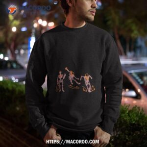 3 human skeleton windsurfing shirt sweatshirt