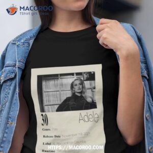 30 Minimalist Adele Shirt