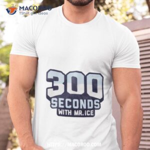 300 Seconds With Mr Ice T Shirt