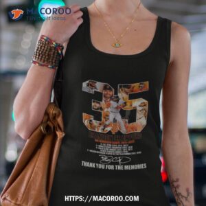 35 brandon crawford san francisco giants 2011 2023 thank you for the memories signature t shirt tank top 4