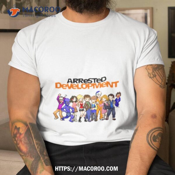 8 Bit Arrested Development Shirt