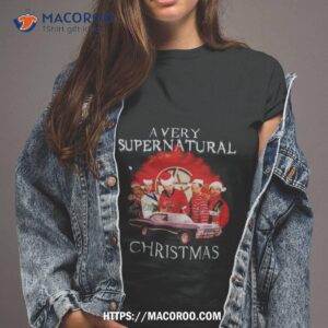 A Very Supernatural Christmas Signatures Shirt