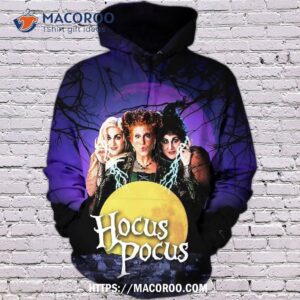 Hocus Pocus Halloween Hoodies 3D