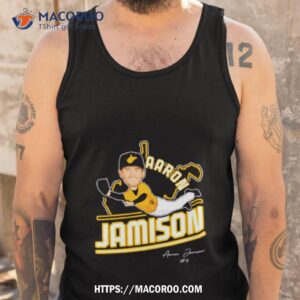 aaron jamison west virginia university cartoon 2023 shirt tank top