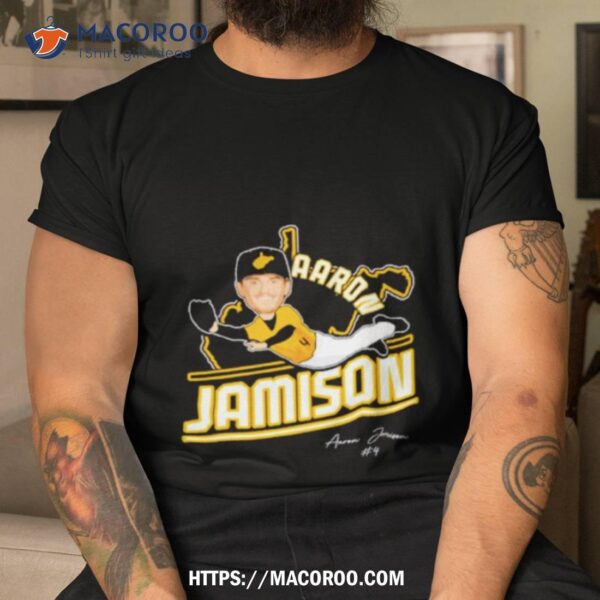 Aaron Jamison West Virginia University Cartoon 2023 Shirt