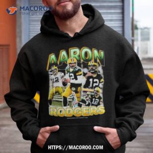 Aaron Rodgers Face Green Bay Packers T Shirt - BipuBunny Store in 2023