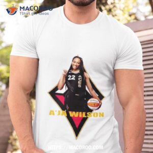 aces a ja wilson 22 shirt tshirt