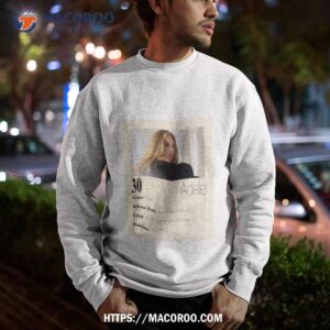 adele 30 minimalist shirt sweatshirt