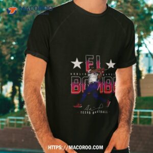 adolis garcia el bombi texas rangers signature vintage t shirt tshirt