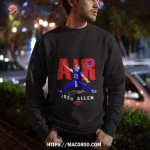 air buffalo bills josh allen signature shirt sweatshirt