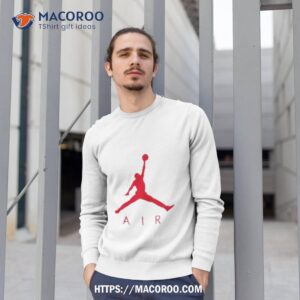 air jordan 1 match jordan jumpman red logo shirt sweatshirt 1