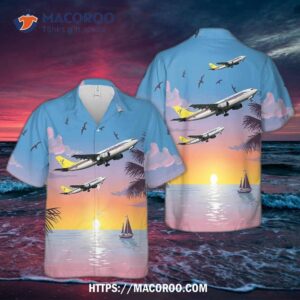 Air Paradise International Airbus A300b4-622r Hawaiian Shirt