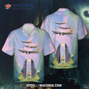 Air Paradise International Airbus A300b4-622r Pichugin Hawaiian Shirt