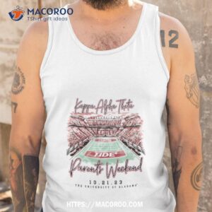 alabama crimson tide kappa alpha theta parents weekend 10 21 2023 the university of alabama t shirt tank top