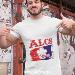 Alcs 2023 Texas Rangers Cowboy Baseball Shirt