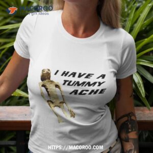 Alien I Have A Tummy Ache Shirt