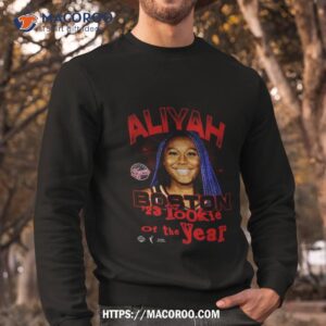 Aliyah Boston ’23 Wnba Rookie Of The Year T Shirt 2 aliyah boston 23 wnba rookie of the year t shirt sweatshirt