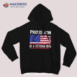 American Flag Patriotic Son Veterans Day For Kids Shirt