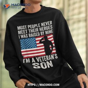 american proud veteran son veterans day memorial shirt sweatshirt