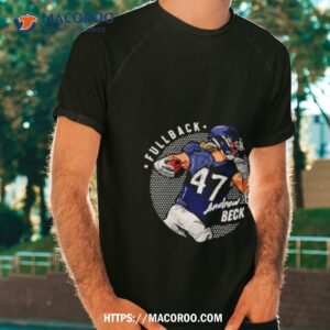 andrew beck houston dots football shirt tshirt