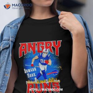 Angry Runs Bills Dawson Knox Shirt