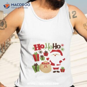 Animated Santa Hohoho Shirt 3 animated santa hohoho shirt tank top 3