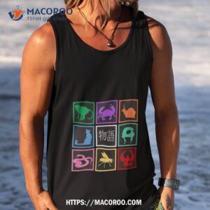 Anime Design Monogatari Shirt 3 anime design monogatari shirt tank top