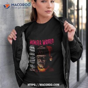 Another Great Monster World Magazine Christmas Cover Shirt