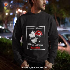 anti fascist anti racist support your local antifa shirt sweatshirt