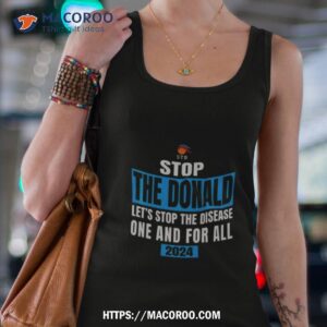 anti trump 2024 std funny stop the donald trump impeach t shirt tank top 4