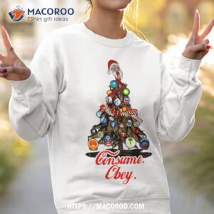 anticapitalist christmas tree shirt sweatshirt 2