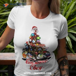 Anticapitalist Christmas Tree Shirt