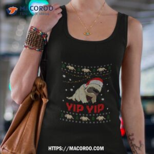 appa sky bison yip yip christmas shirt tank top 4