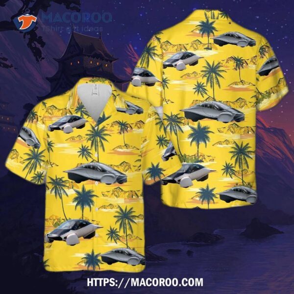 Aptera Solar Electric Vehicle Hawaiian Shirt