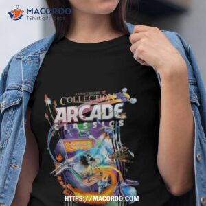 arcade classics anniversary collection logo shirt tshirt