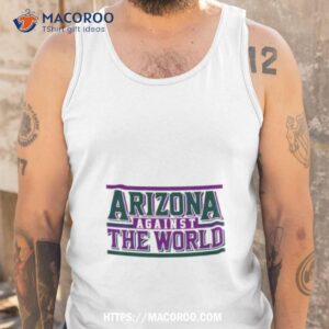 arizona against the world vintage shirt tank top