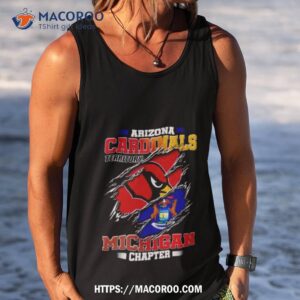 Arizona Cardinals Territory Michigan Chapter T Shirt 3 arizona cardinals territory michigan chapter t shirt tank top