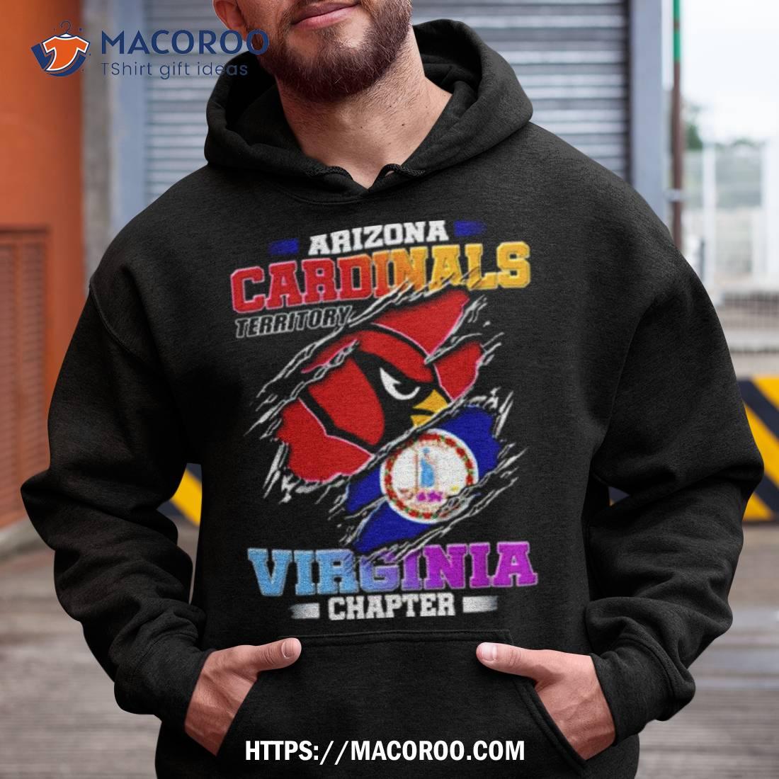 Arizona Cardinals Territory Virginia Chapter T Shirt Arizona Cardinals Territory Virginia Chapter T Shirt