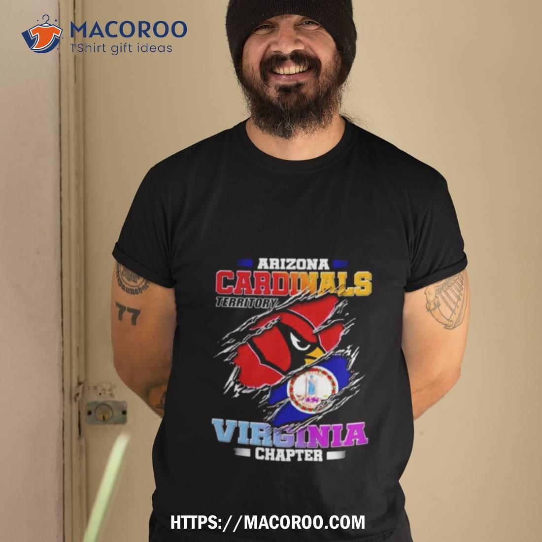 Arizona Cardinals Territory Virginia Chapter T Shirt Arizona Cardinals Territory Virginia Chapter T Shirt