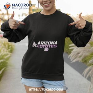 Arizona Coyotes Levelwear Hockey Fights Cancer Maddox Chase T Shirt 2 arizona coyotes levelwear hockey fights cancer maddox chase t shirt sweatshirt 1